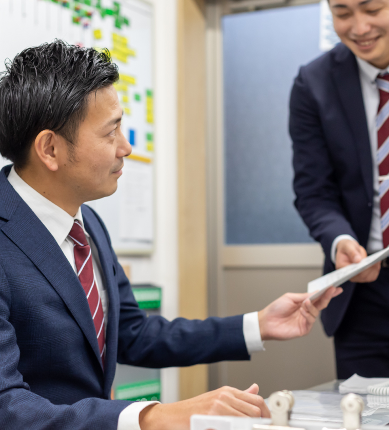 先輩社員紹介M店長